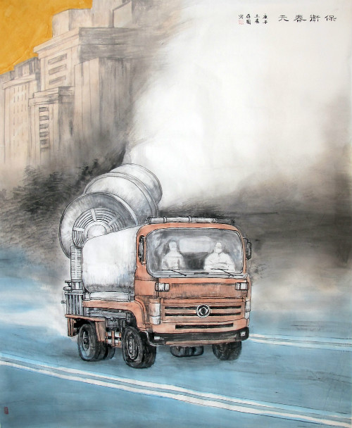 【甘肅全民戰(zhàn)“疫”】保衛(wèi)春天！蘭州榆中縣文藝界致敬“逆行者”