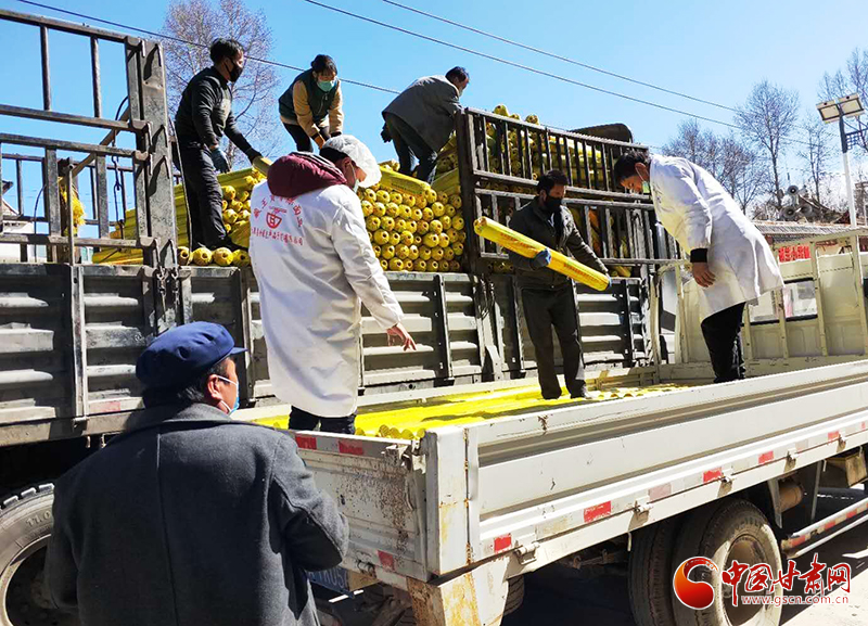 【甘肅全民戰(zhàn)“疫”】臨潭：農資用品送到家 解春耕燃眉之急