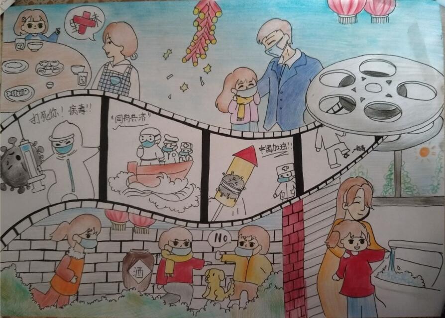 “疫情當(dāng)前，孩子們有‘畫’說(shuō)”作品展播（三十七）