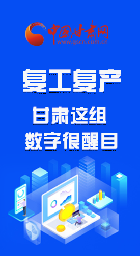 圖解|甘肅復(fù)工復(fù)產(chǎn)有多拼，看看這組數(shù)字就知道了 