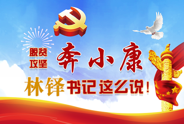 長圖|脫貧奔小康，林鐸書記這么說！