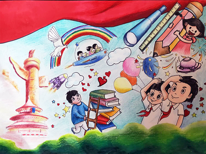 蘭州市第三屆青少年社會主義核心價值觀主題動漫設(shè)計作品征集評選展示（漫畫插畫 九）