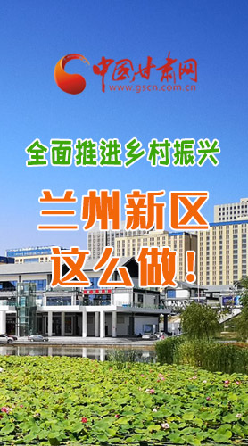 圖解|全面推進鄉(xiāng)村振興 蘭州新區(qū)這么做！