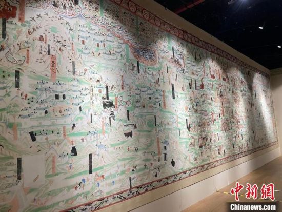 圖為展覽現場。　江楊燁 攝