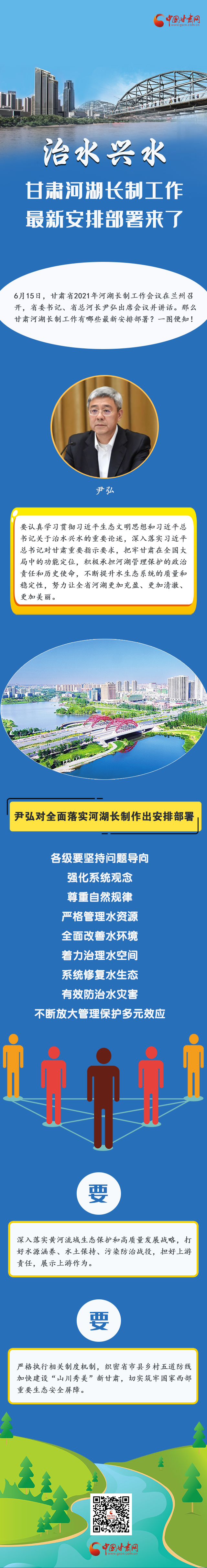圖解|速看！甘肅河湖長(zhǎng)制工作最新安排部署來(lái)了