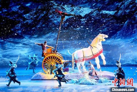 圖為《天下雄關(guān)》演出劇照?！「哒?攝