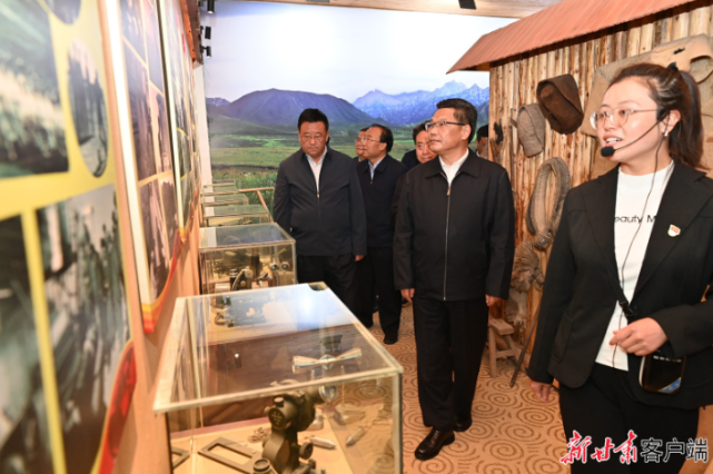 任振鶴在張掖市調(diào)研時強調(diào)：完整準(zhǔn)確全面貫徹新發(fā)展理念，建設(shè)生態(tài)友好發(fā)展向好生活美好的“金張掖”