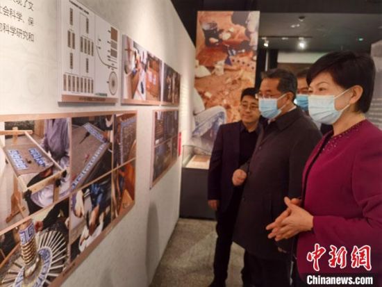 圖為展覽現(xiàn)場。　馮志軍 攝