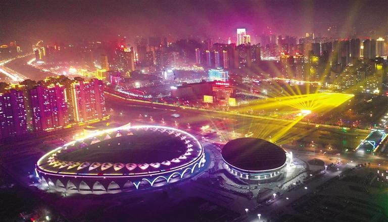 臨夏市加大城市綠化、亮化、美化、花化力度