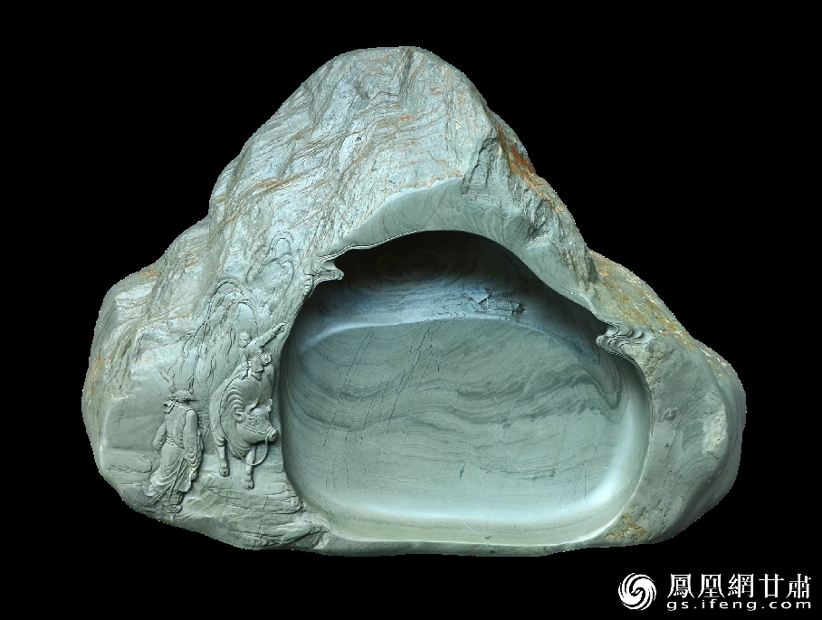 洮硯石質(zhì)細(xì)潤(rùn)堅(jiān)實(shí)，潑墨如油不損毫，書(shū)寫(xiě)流利生輝。資料圖