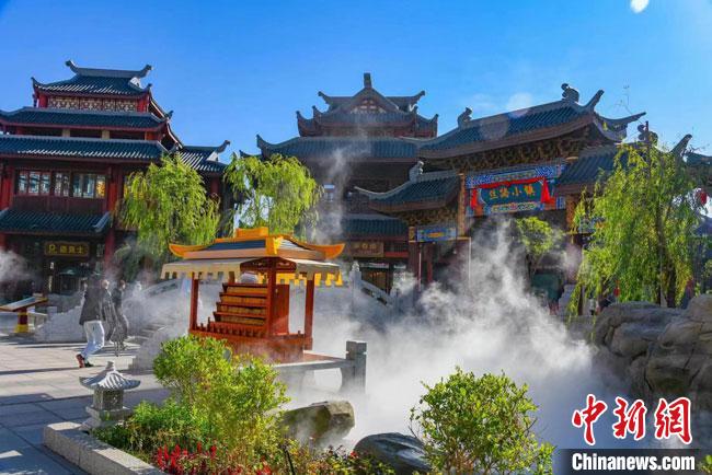 圖為嘉峪關(guān)方特歡樂世界。(資料圖) 趙海宏 攝