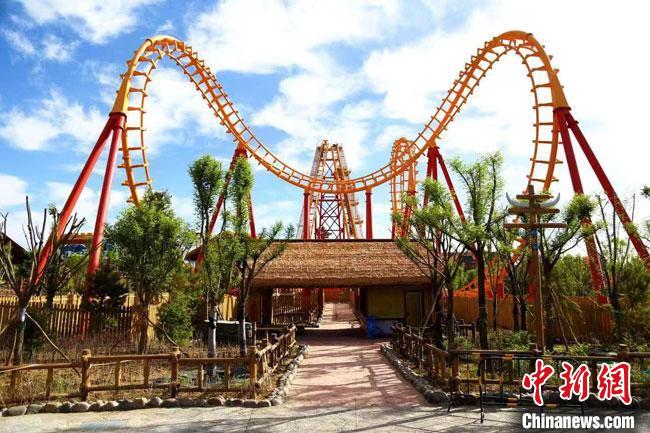 圖為嘉峪關(guān)方特歡樂世界。(資料圖) 趙海宏 攝