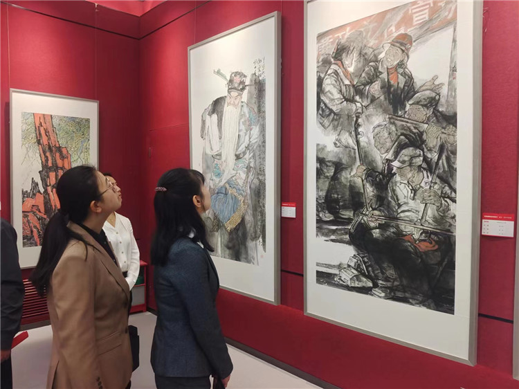 2023年5月，甘肅省紀(jì)委監(jiān)委機關(guān)、省委巡視辦、省文旅廳主辦，甘肅畫院承辦的甘肅省廉潔文化美術(shù)、書法、設(shè)計作品展開展，逾萬人參觀。.jpg