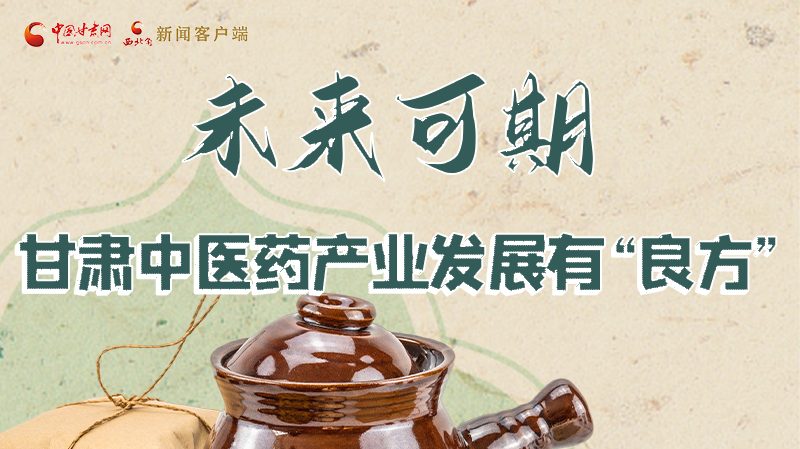 圖解|未來可期！甘肅中醫(yī)藥產(chǎn)業(yè)發(fā)展有“良方”