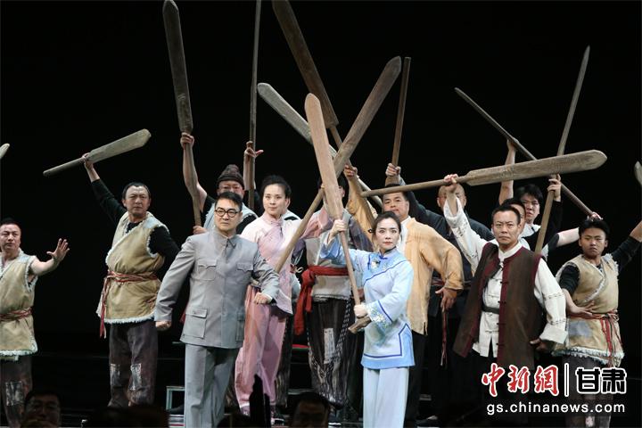 圖為演出劇照。甘肅省隴劇院供圖