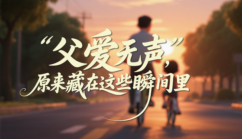 AI視頻|父愛無(wú)聲，原來(lái)藏在這些瞬間里